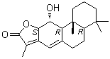CAS # 130466-20-5, ent-11alpha-Hydroxyabieta-8(14),13(15)-dien-16,12alpha-olide