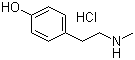 CAS # 13062-76-5, 4-[2-(Methylamino)ethyl]phenol hydrochloride, N-Methyltyramine hydrochloride
