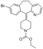 CAS # 130642-60-3, Loratadine 8-Bromo Impurity, 8-Bromo-6,11-dihydro-11-[N-ethoxycarbonyl-4-piperidylidene]-5H-benzo[5,6] cyclohepta[1,2-b]pyridine