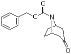 structure of CAS# 130753-13-8, N-苄氧羰基-去甲托品酮