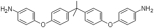 CAS 登录号：13080-86-9, 2,2'-双[4-(4-氨基苯氧基苯基)]丙烷