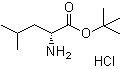 structure of CAS# 13081-32-8, D-亮氨酸叔丁酯盐酸盐