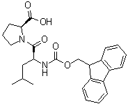 CAS # 130832-25-6, N-[(9H-Fluoren-9-ylmethoxy)carbonyl]-L-leucyl-L-proline