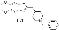 CAS # 130927-68-3, 4-[(5,6-Dimethoxy-1H-inden-2-yl)methyl]-1-(phenylmethyl)piperidine hydrochloride