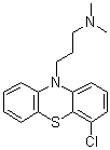 CAS # 13094-24-1, 4-Chloropromazine, 4-Chloro-10-[3-(dimethylamino)propyl]phenothiazine, BA 21752