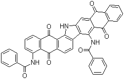 CAS # 131-92-0, Vat Brown 3, C.I. 69015, C.I. Pigment Brown 28, N,N'-(10,15,16,17-Tetrahydro-5,10,15,17-tetraoxo-5H-dinaphtho[2,3-a:2',3'-i]carbazole-4,9-diyl)bis(benzamide)