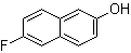 CAS # 13101-83-2, 6-Fluoro-2-naphthol, 6-Fluoro-2-naphthalenol