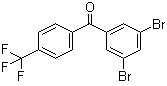 CAS # 1310355-45-3, 3,5-Dibromo-4'-trifluoromethylbenzophenone, (3,5-Dibromophenyl)[4-(trifluoromethyl)phenyl]methanone