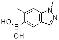 CAS # 1310383-74-4, (1,6-Dimethylindazol-5-yl)boronic acid