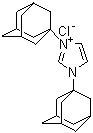 structure of CAS# 131042-78-9, 1,3-二金刚烷基氯化咪唑