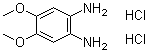 structure of CAS# 131076-14-7, 4,5-Dimethoxy-1,2-phenylenediamine dihydrochloride