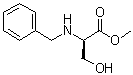 structure of CAS# 131110-76-4, N-苄基-D-丝氨酸甲酯