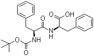 structure of CAS# 13122-90-2, Boc-L-苯丙氨酰-苯丙氨酸