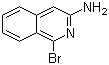 structure of CAS# 13130-79-5, 1-Bromoisoquinolin-3-amine