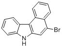structure of CAS# 131409-18-2, 5-Bromo-7H-benzo[c]carbazole