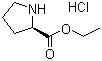structure of CAS# 131477-20-8, D-脯氨酸乙酯盐酸盐