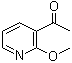 CAS # 131674-40-3, 1-(2-Methoxy-3-pyridinyl)ethanone