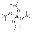 structure of CAS# 13170-23-5, 二叔丁氧基二乙酰氧基硅烷