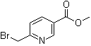 structure of CAS# 131803-48-0, 6-溴甲基烟酸甲酯
