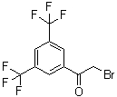 structure of CAS# 131805-94-2, 1-[3,5-二(三氟甲基)苯基]-2-溴乙酮