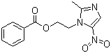 CAS 登录号：13182-89-3, 苯酰甲硝唑, 1-(2-苯甲酰氧乙基)-5-硝基-2-甲基咪唑