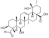 CAS # 131984-82-2, 3,6,19-Trihydroxy-23-oxo-12-ursen-28-oic acid