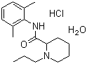 structure of CAS# 132112-35-7, 盐酸罗哌卡因