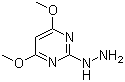 structure of CAS# 13223-30-8, (4,6-二甲氧基嘧啶-2-基)肼