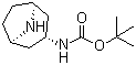 structure of CAS# 132234-68-5, exo-3-Boc-aminotropane