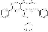 CAS # 13225-19-9, Methyl 2,3-bis-O-(phenylmethyl)-4,6-O-(phenylmethylene)-alpha-D-glucopyranoside