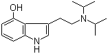 structure of CAS# 132328-45-1, 4-羟基-N,N-二异丙基色胺
