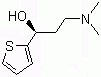 structure of CAS# 132335-44-5, S-(-)-N,N-二甲基-3-羟基-3-(2-噻吩)丙胺