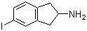 structure of CAS# 132367-76-1, 5-碘-2-氨基茚满