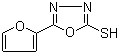 CAS 登录号：13239-11-7, 5-(2-呋喃基)-1,3,4-噁二唑-2-硫醇
