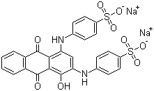 structure of CAS# 1324-21-6, 酸性媒介灰 BS