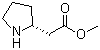 structure of CAS# 132482-05-4, (R)-Methyl 2-(pyrrolidin-2-yl)acetate