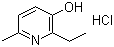 structure of CAS# 13258-59-8, 2-乙基-6-甲基-3-羟基吡啶盐酸盐