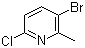 structure of CAS# 132606-40-7, 5-溴-2-氯-6-甲基吡啶