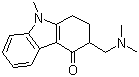 CAS # 132659-89-3, 3-Dimethylaminomethyl-1,2,3,4-tetrahydro-9-methylcarbazol-4-one
