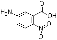 structure of CAS# 13280-60-9, 5-Amino-2-nitrobenzoic acid