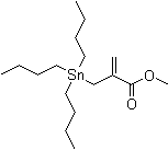 CAS # 132841-83-9, 2-[(Tributylstannyl)methyl]-2-propenoic acid methyl ester, [2-(Methoxycarbonyl)-2-propenyl]tributylstannane