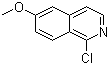 CAS # 132997-77-4, 1-Chloro-6-methoxyisoquinoline, 6-Methoxy-1-chloroisoquinoline