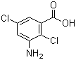 CAS # 133-90-4, Chloramben, Amiben, 3-Amino-2,5-dichlorobenzoic acid