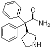 structure of CAS# 133099-11-3, (S)-alpha,alpha-Diphenyl-3-pyrrolidineacetamide