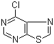 structure of CAS# 13316-12-6, 7-Chlorothiazolo[5,4-d]pyrimidine