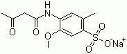 CAS 登录号：133167-77-8, 乙酰乙酰克利西丁磺酸钠盐, 3-乙酰乙酰氨基-4-甲氧基甲苯-6-磺酸钠
