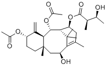 structure of CAS# 1333323-17-3, 10-去乙酰基云南红豆杉甲素