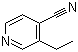 CAS # 13341-18-9, 3-Ethyl-4-pyridinecarbonitrile, 3-Ethylisonicotinonitrile