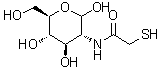 CAS 登录号：1334320-73-8, 2-脱氧-2-(2-巯基乙酰氨基)吡喃葡萄糖