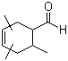 structure of CAS# 1335-66-6, 异环柠檬醛